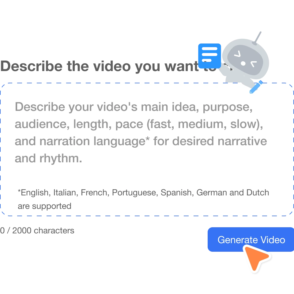 Generate video from blog content using AI-powered Visla